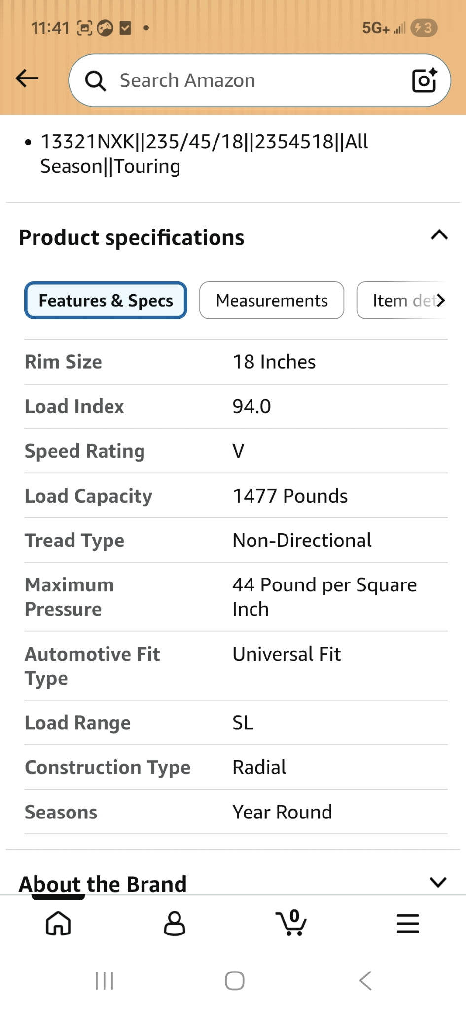 Nexen CP671H All Season Radial Tire