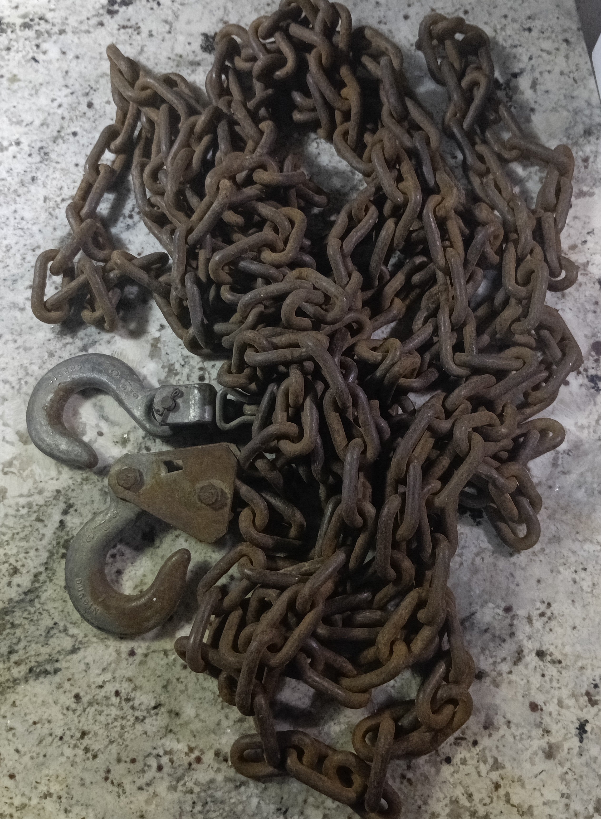 Vintage Rusted Chain
